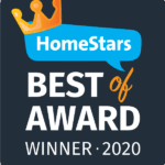 HomeStars best of award 2020 Long Life Windows & Doors