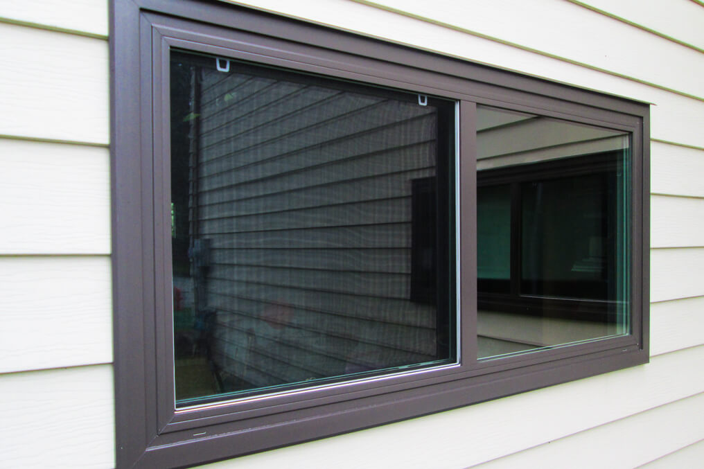 energy efficient vinyl horizontal window replacement with rebate or reno window flange