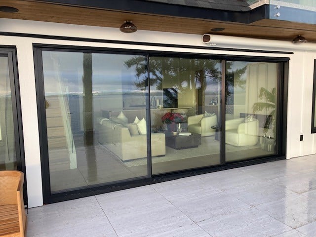 Cortizo Black Aluminum Door
